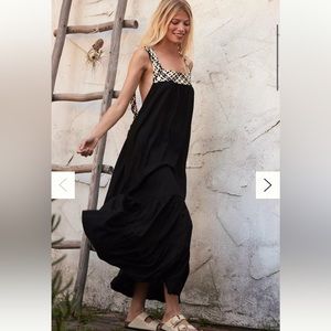 BY ANTHROPOLOGIE MODERN BOHO MIDI DRESS Size Small Fits loose Medium Large